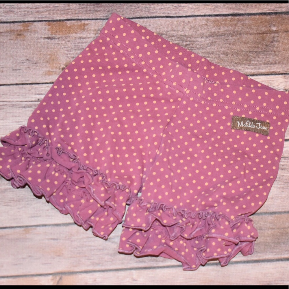 Matilda Jane ruffle shorts, size 2